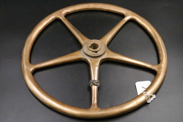 05 - 101.5_Solid Brass boat wheel_98339