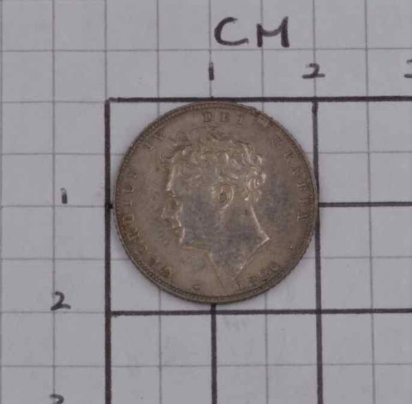 05 - 109.8_George IV Sixpence 1826 Coin_95667
