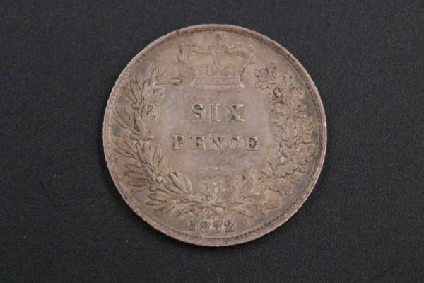 05 - 113.2_Victoria Sixpence 1872 Coin_95671