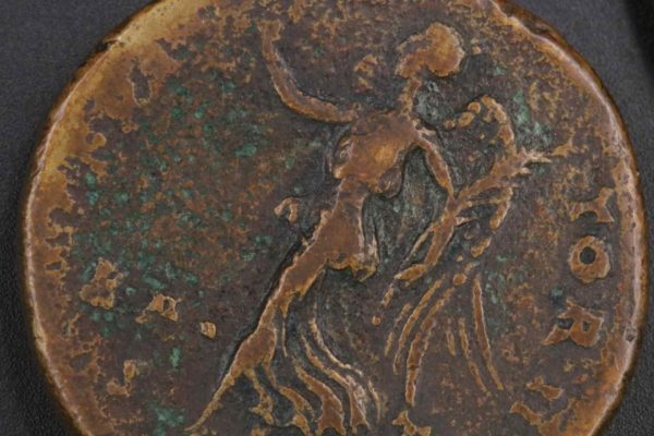 05 - 114.5_Roman Sestertius Coins x2 Antoninus Pius and Maximianus_95672
