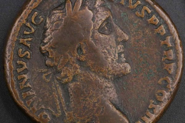05 - 114.7_Roman Sestertius Coins x2 Antoninus Pius and Maximianus_95672