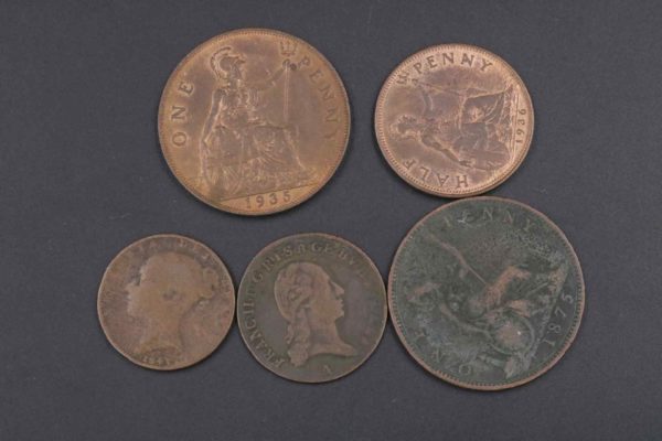 05 - 115.4_Various Copper Coins x16_95673
