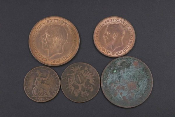 05 - 115.5_Various Copper Coins x16_95673
