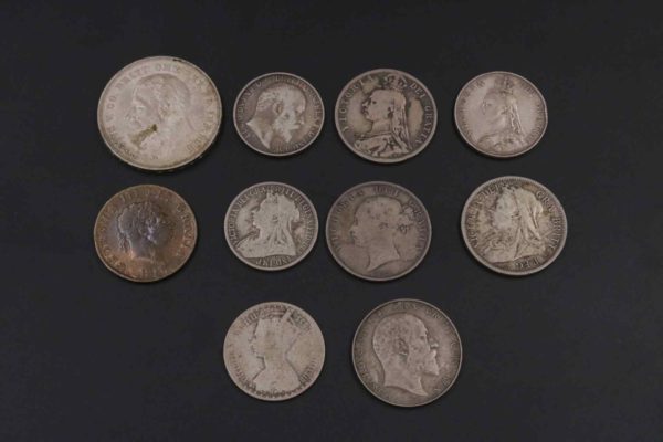 05 - 118.1_Various Silver Coins 10 In Total_95676