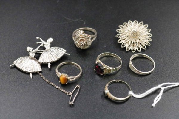 05 - 118.1_x5 Sterling silver rings_98356