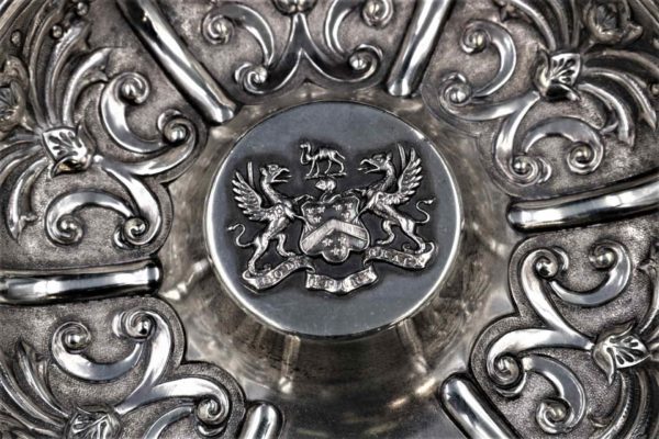 05 - 12.5_Pair of Silver Scalloped Dishes_95567