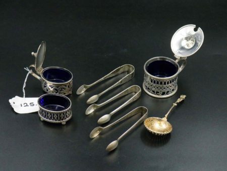 05 - 125.1_Collection of silver mustard items_98363