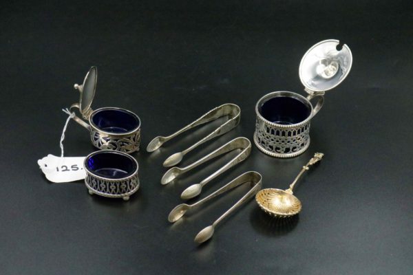 05 - 125.1_Collection of silver mustard items_98363
