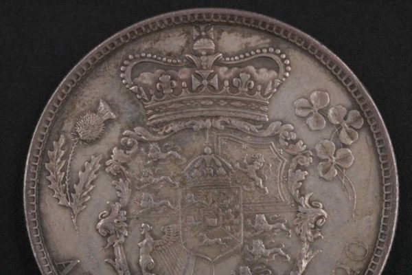 05 - 125.4_George IV Half Crown Coin 1820_95683