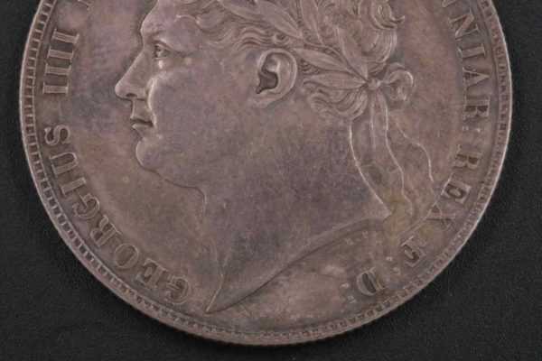 05 - 125.6_George IV Half Crown Coin 1820_95683