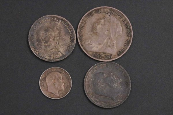 05 - 126.4_Victoria and Edward VII Small Silver Coins_95684