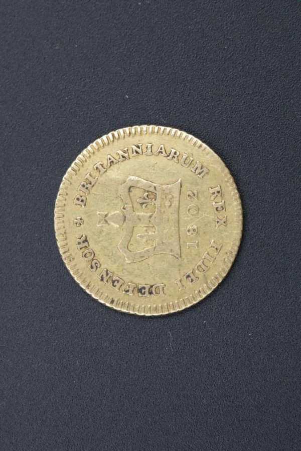 05 - 132.3_George III 1802 Gold Third Guinea Coin_95690
