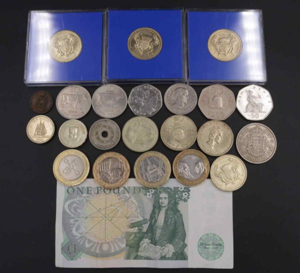 05 - 134.2_Collection of Modern Coins Notes_95692
