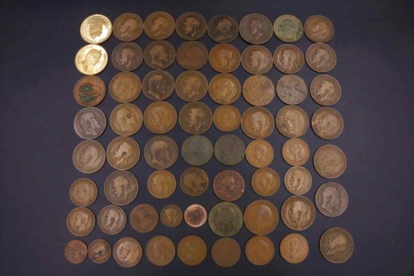 05 - 135.1_Collection of Copper Coins_95693