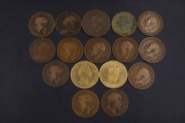 05 - 135.2_Collection of Copper Coins_95693