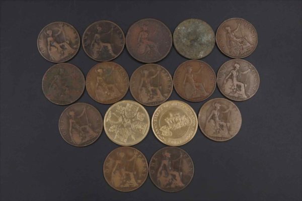 05 - 135.3_Collection of Copper Coins_95693