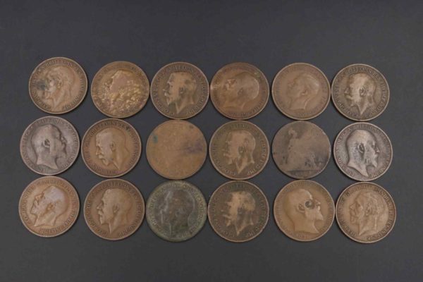 05 - 135.4_Collection of Copper Coins_95693