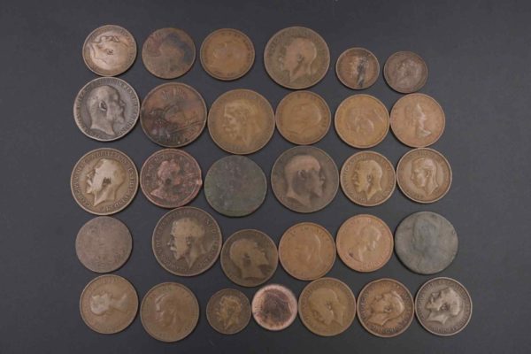 05 - 135.6_Collection of Copper Coins_95693