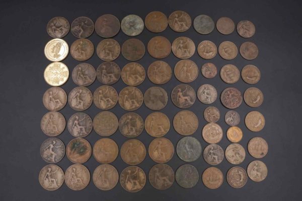 05 - 135.8_Collection of Copper Coins_95693
