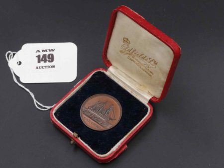 05 - 149.1_HMS Conway Bronze Medallion_95707