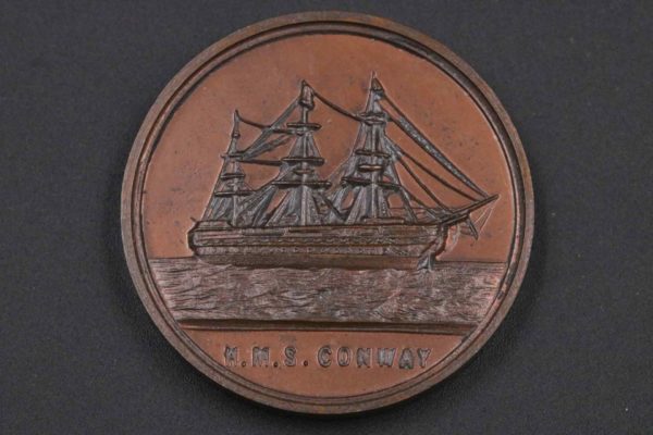 05 - 149.3_HMS Conway Bronze Medallion_95707
