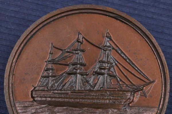 05 - 149.6_HMS Conway Bronze Medallion_95707