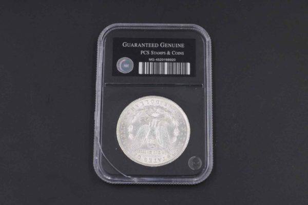 05 - 150.3_Genuine Uncirculated Morgan Silver Dollar 1889 90 Percent Silver_95708