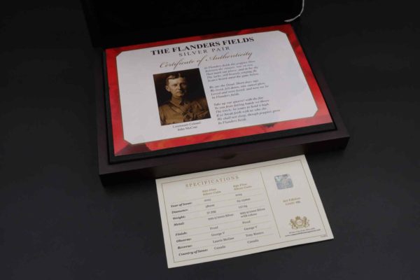 05 - 153.8_Limited Edition Canadian Silver Coin Set Flanders Fields_95711
