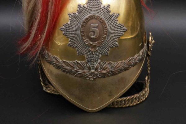 05 - 163.2_Royal Dragoon Guards Cavalry Helmet with Case_95721
