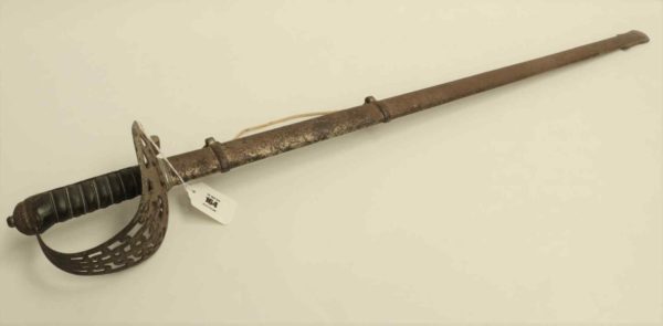 05 - 164.1_19th Century Troopers Sword belonging to Major Herbert Hoare_95722