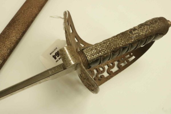 05 - 164.7_19th Century Troopers Sword belonging to Major Herbert Hoare_95722