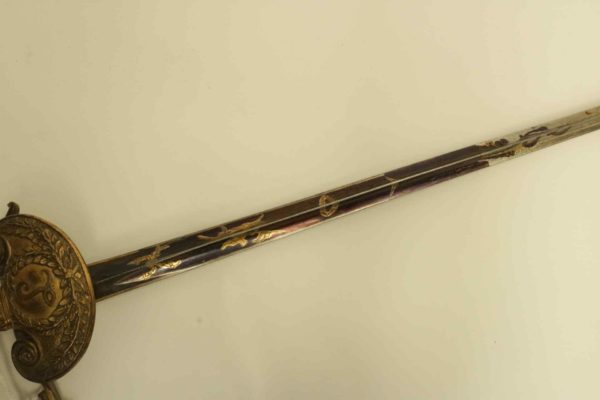 05 - 165.6_18th Century Court Sword with Mother of Pearl Hilt_95723