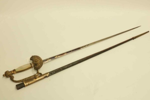 05 - 165.7_18th Century Court Sword with Mother of Pearl Hilt_95723