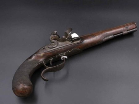 05 - 166.1_18th Century Flintlock Pistol with Ram Rod_95724