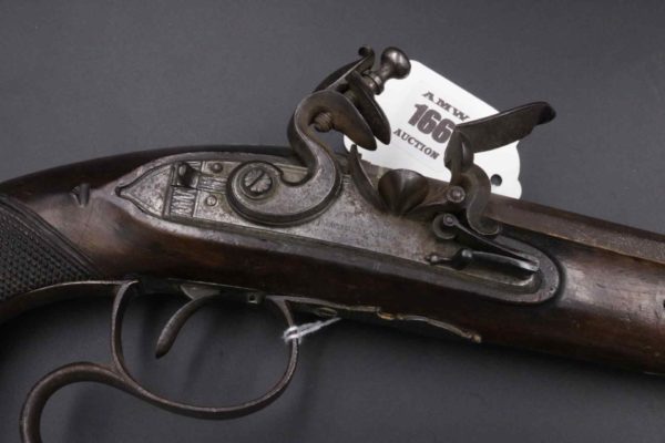 05 - 166.3_18th Century Flintlock Pistol with Ram Rod_95724