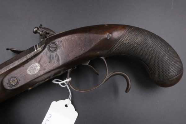 05 - 166.6_18th Century Flintlock Pistol with Ram Rod_95724