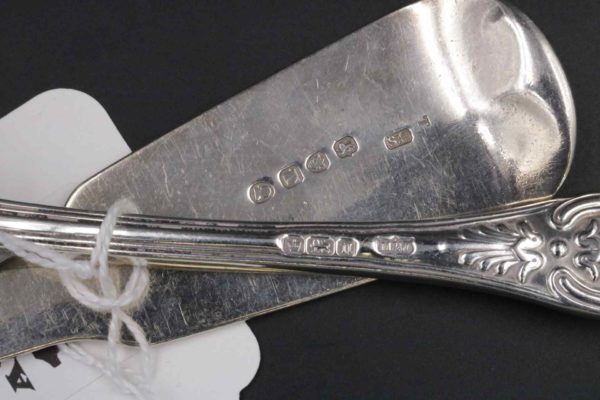 05 - 175.6_Silver Basting Spoon and Sauce Ladle_95768