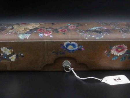 05 - 18.1_Antique Lacquered Japanese Document Box_95575