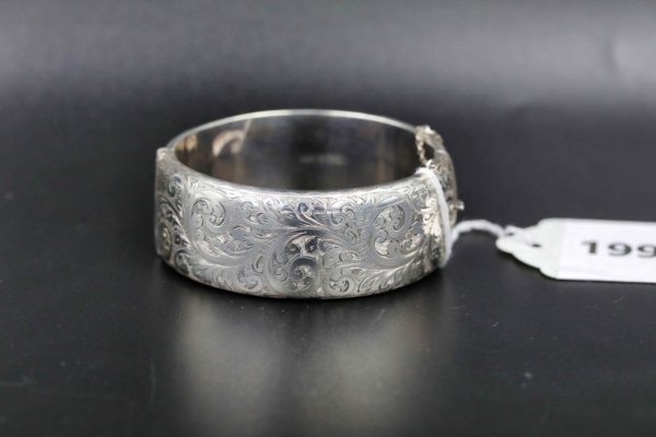 05 - 199.1_1950s hallmarked Liberty Co silver bracelet_98445