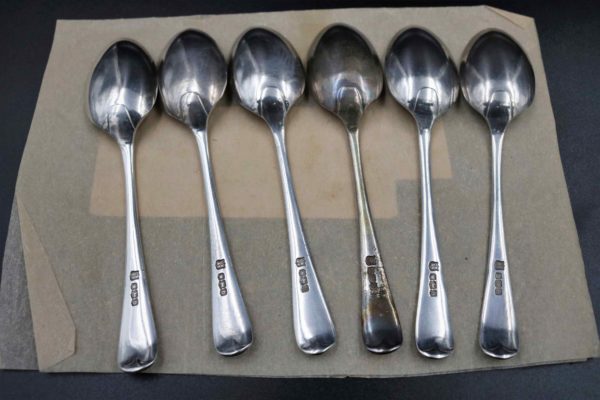 05 - 2.7_Set of Sterling Silver tea spoons_97558