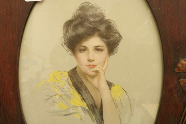 05 - 209.3_Kimono Girl by Philip Boileau in Art Nouveau Frame_95802