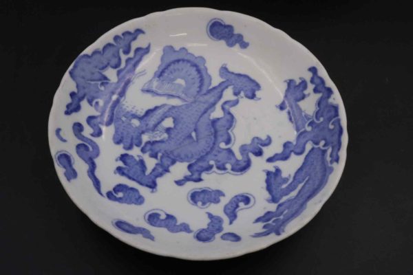 05 - 210.4_Royal Worcester Blue Dragon Part Tea Set_95803