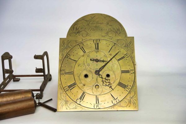05 - 220.2_18th Century grandfather clock working parts_98466