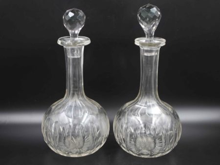 05 - 231.1_Very nice large cut glass decanter_98477