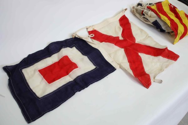 05 - 234.2_Large amount of Naval flags bunting etc_98480