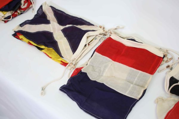 05 - 234.4_Large amount of Naval flags bunting etc_98480