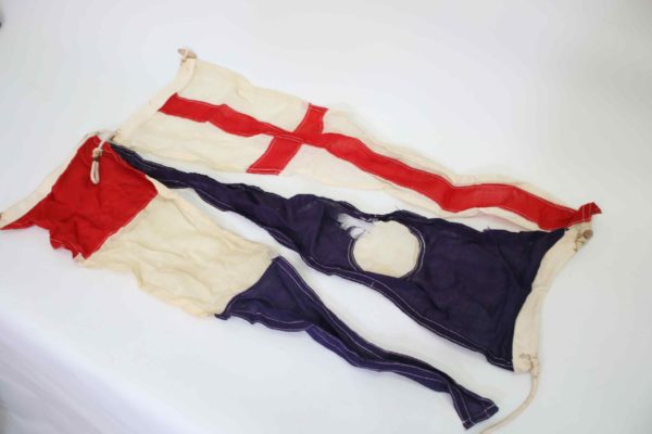 05 - 234.6_Large amount of Naval flags bunting etc_98480