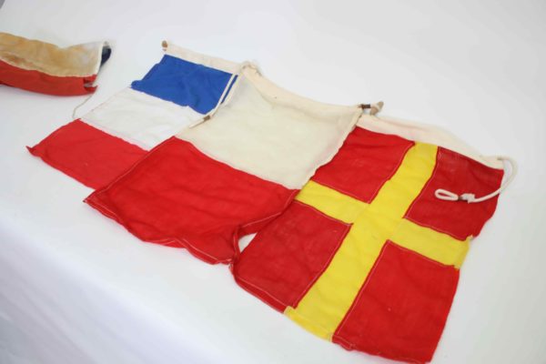05 - 234.8_Large amount of Naval flags bunting etc_98480