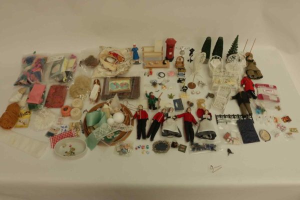 05 - 238.1_3 x Boxes of Vintage Dolls House Accessories_95831