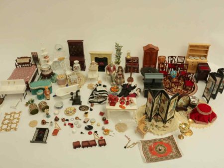 05 - 240.1_4 x Vintage Boxes of Dolls House Accessories_95833